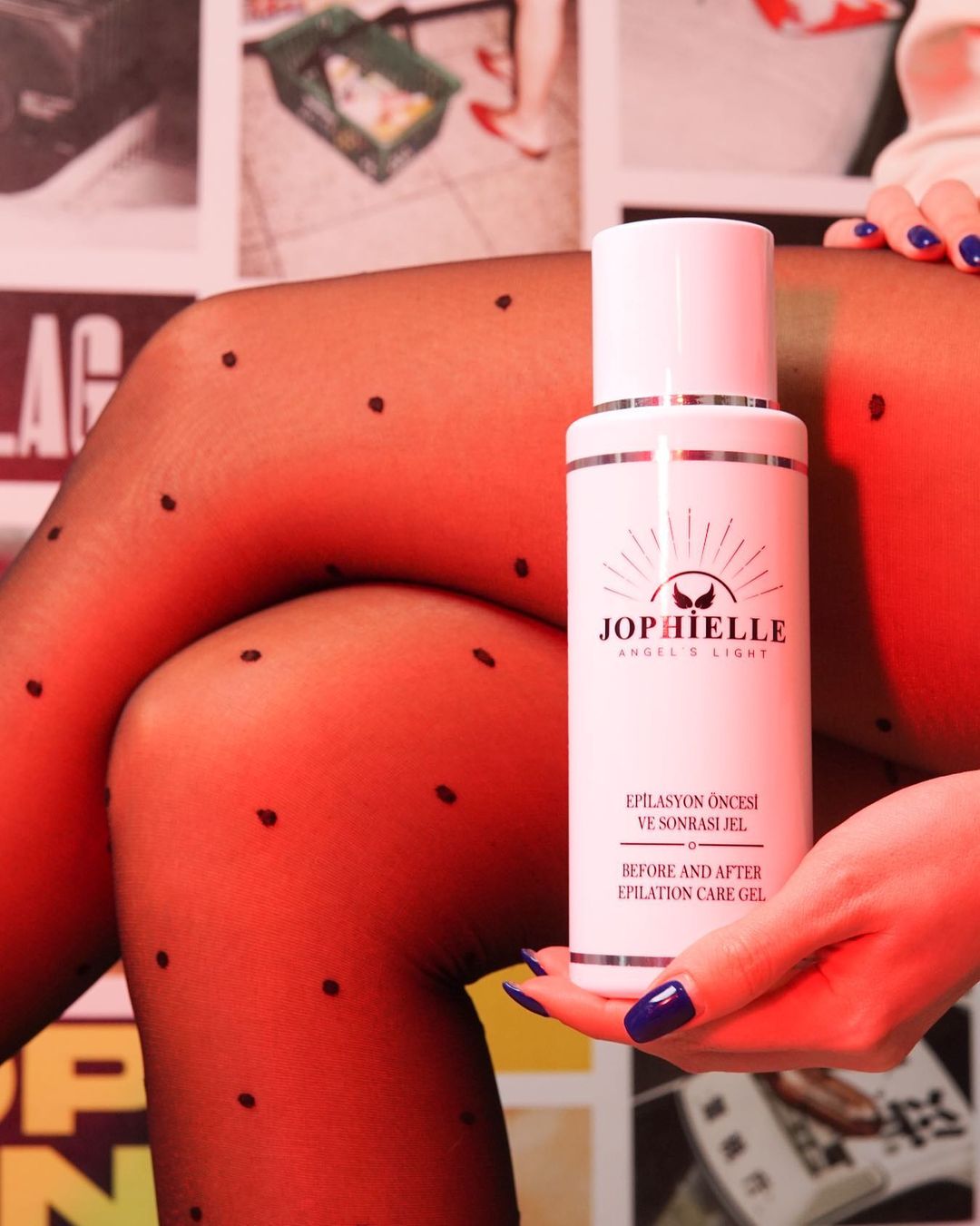 Jophielle Angel’s Light Epilasyon Öncesi ve Sonrası Jeli 400ml